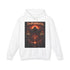 Tim Purmental Dark Fantasy Graphic Hoodie — front view showing brooding ember-toned artwork on black pullover