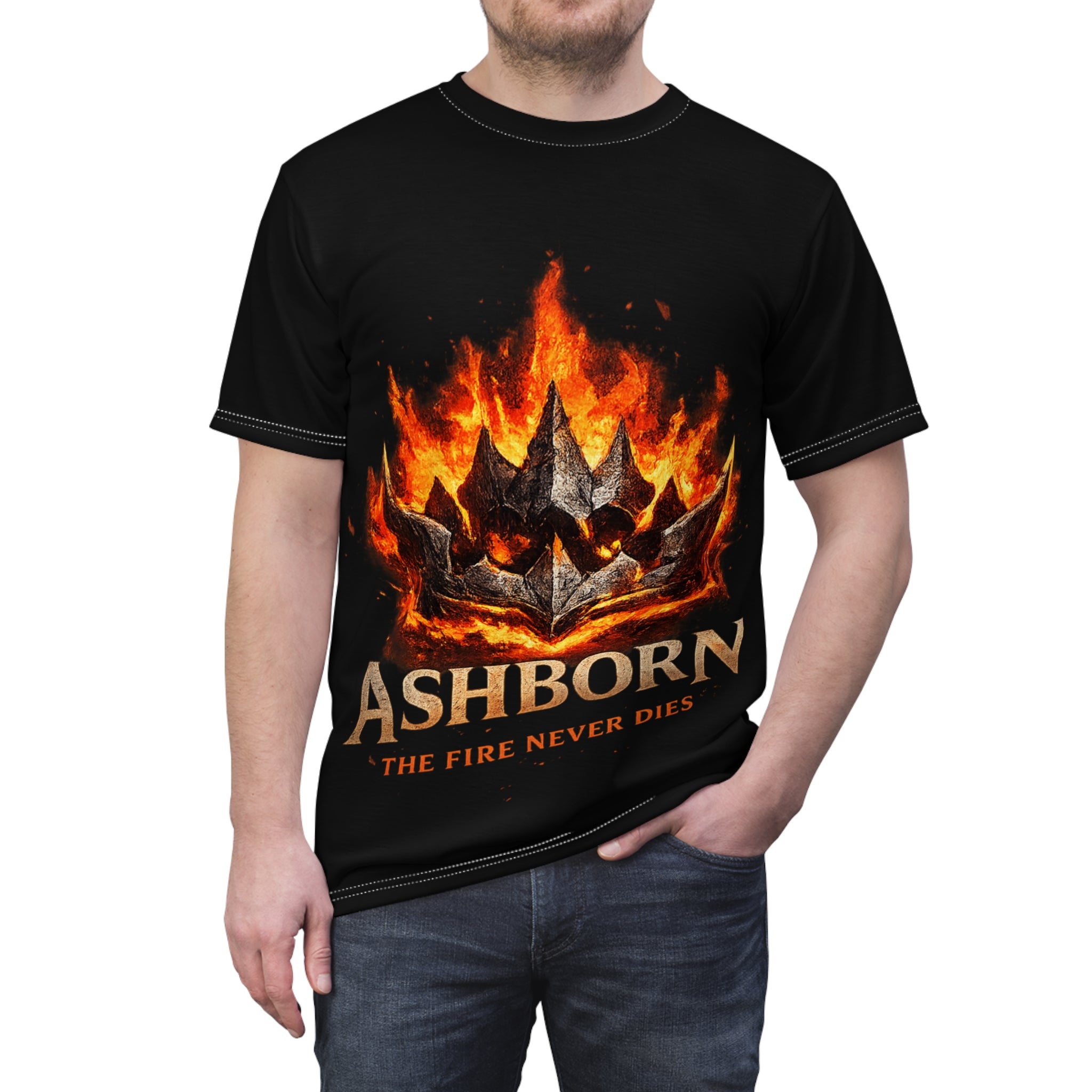 Ashborn Flame Crest Tee