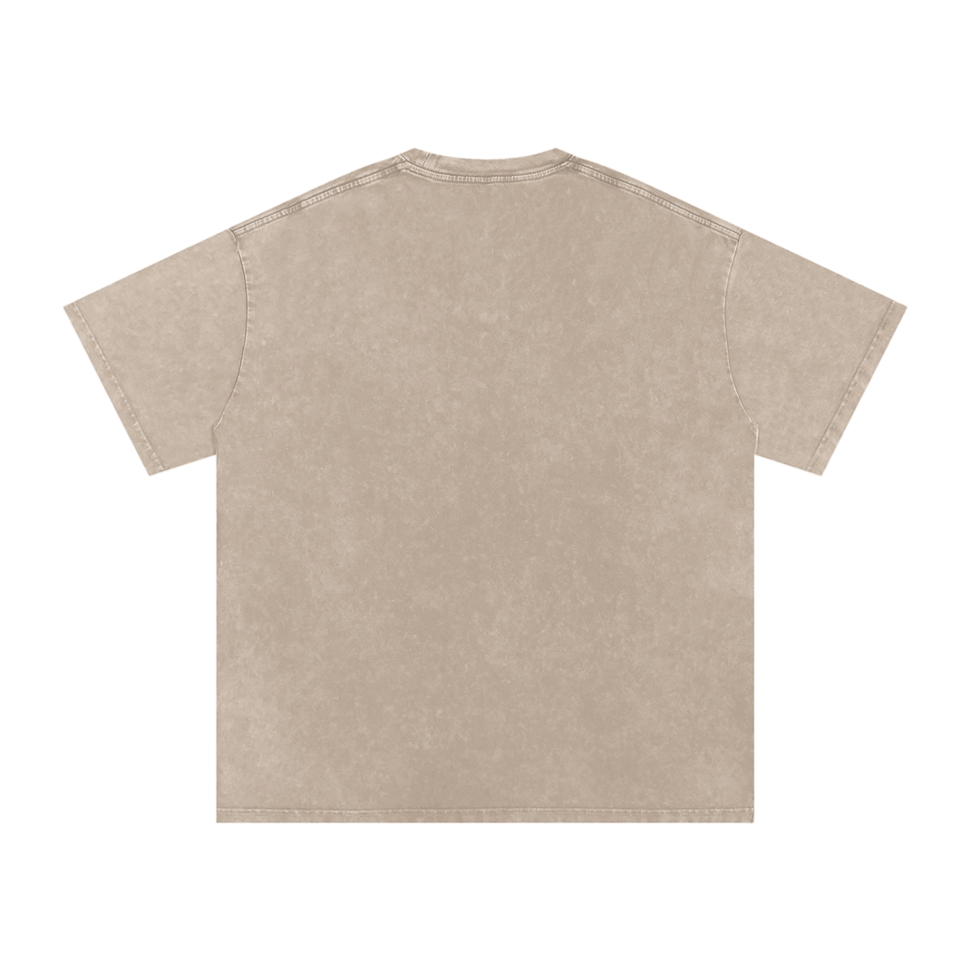 Snow Wash Tee in Lake Blue — lifestyle shot showing relaxed oversized tee worn showing streetwear dark aesthetic style